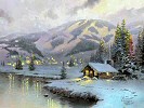 Olympic Mountain Evening