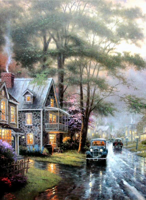 Hometown Evening ("Hometown Memories III") Limited Edition Thomas