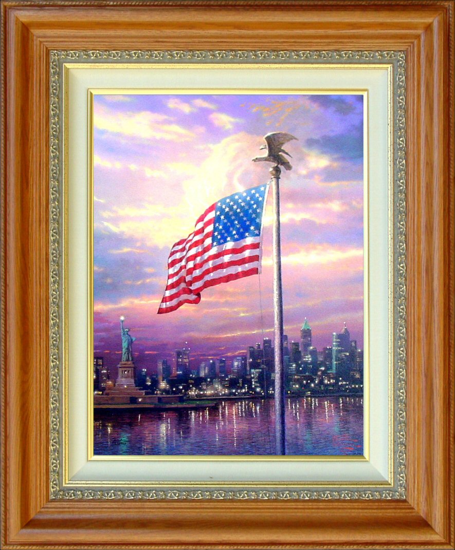 The Light of Freedom by Thomas Kinkade 18x24 Signed And Numbered S/N