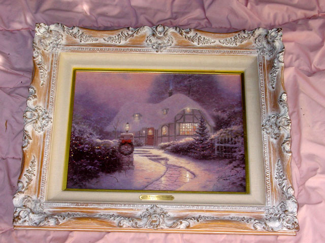 The Christmas Cottage (Christmas Cottage I) by Thomas Kinkade