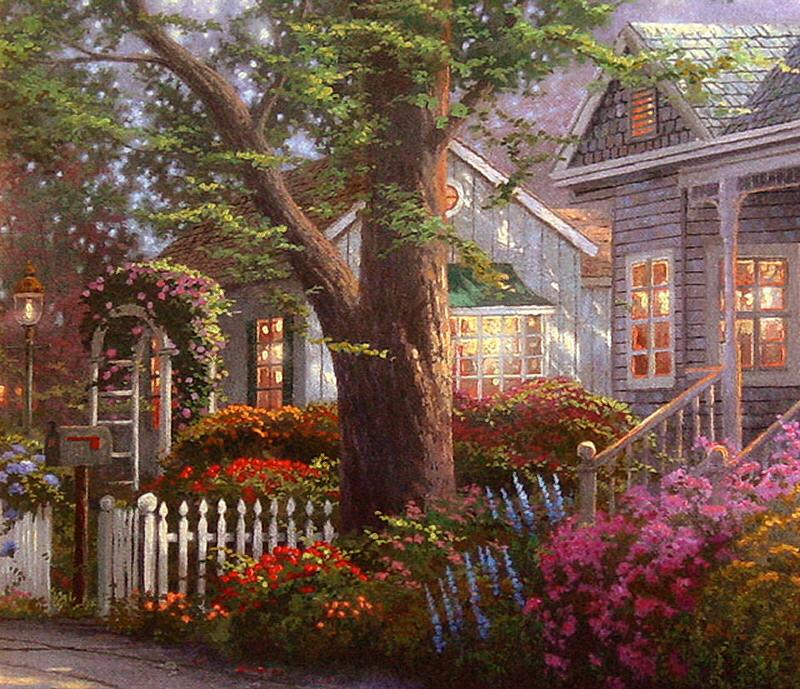 Hometown Pride (American Memories I) by Thomas Kinkade Hometown Edition