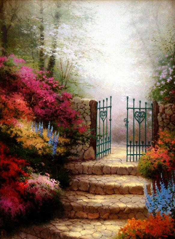 The Garden of Promise (Garden of Promise I) by Thomas Kinkade
