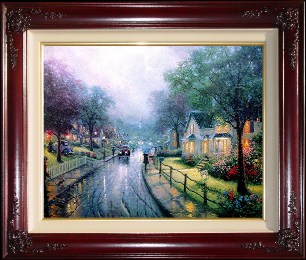 Hometown Memories (Hometown Memories I) by Thomas Kinkade LARGE 24x30