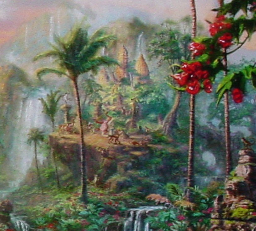 The Jungle Book (Disney Dreams X) by Thomas Kinkade 18x27