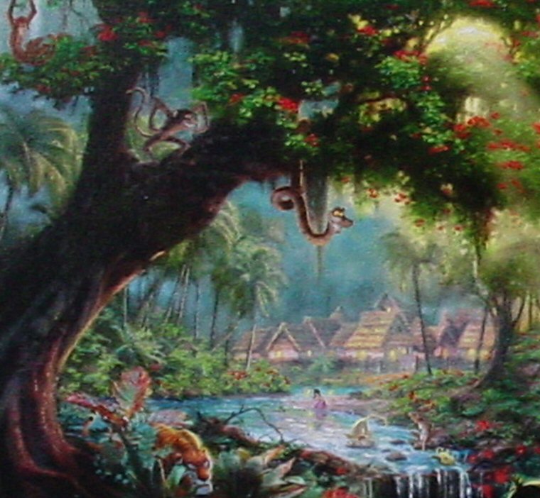 The Jungle Book (Disney Dreams X) by Thomas Kinkade 18x27